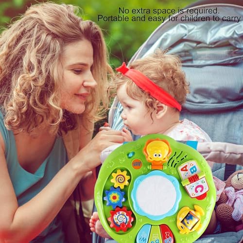 TEC TAVAKKAL Baby Toys 6 to 12 Months, Musical Learning Table - Image 7