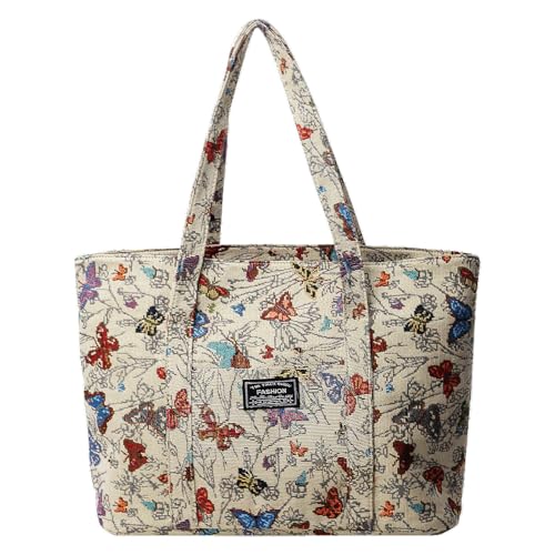 Nevecover Bolso Mujer Tote Bag Bolso Shopper Regalos Originales para Mujer Grande Impermeable Bolsa de Tela Bolsa Playa Compras Colegio Trabajar Viajar - Blanco Nevecover Bolso Mujer Tote Bag Bolso Shopper Regalos Originales para Mujer Grande Impermeable Bolsa de Tela Bolsa Playa Compras Colegio Trabajar Viajar - Blanco