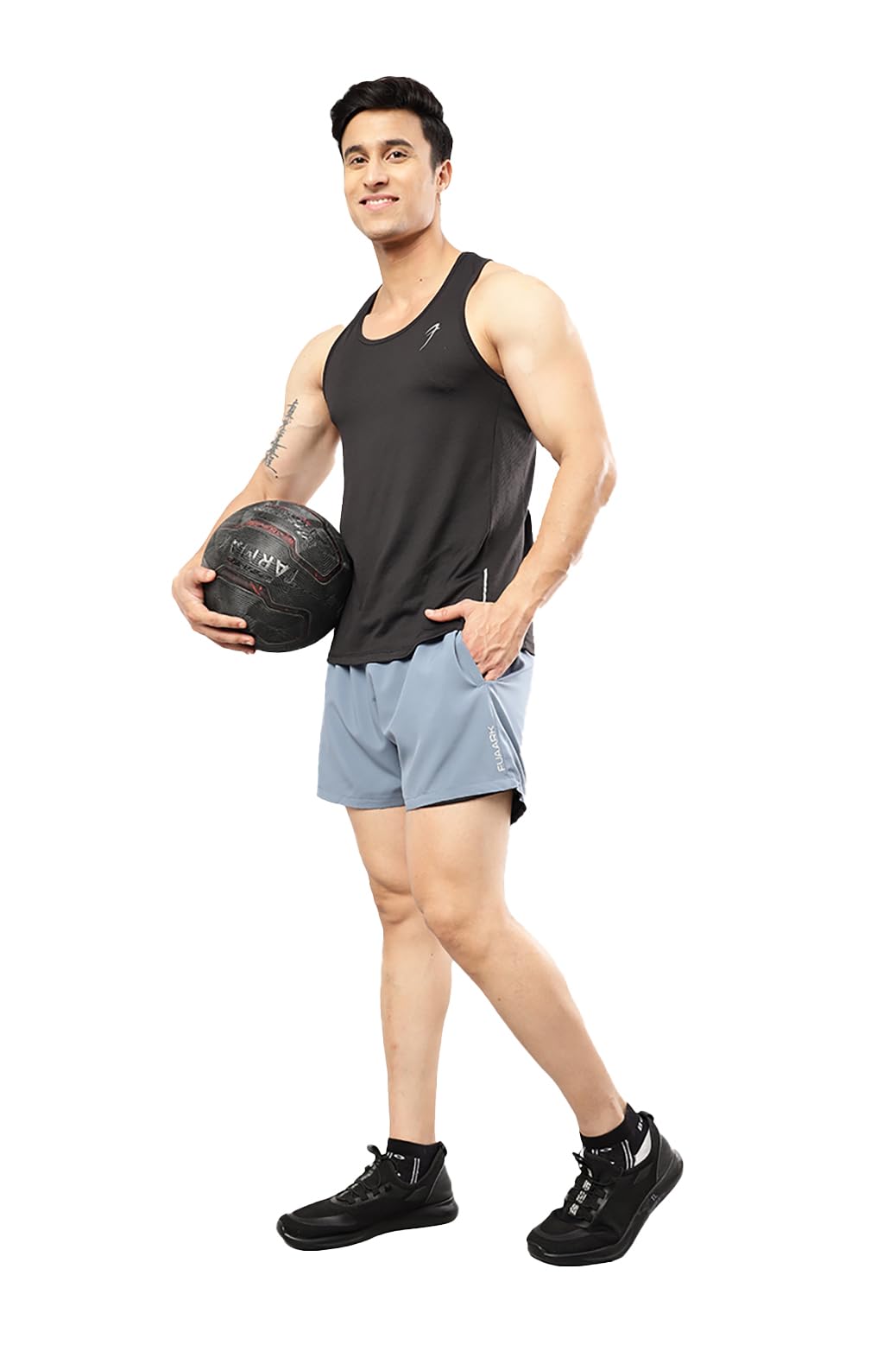 FUAARK Men Gym Tank Tops Sleeveless Sports Vest-image-23