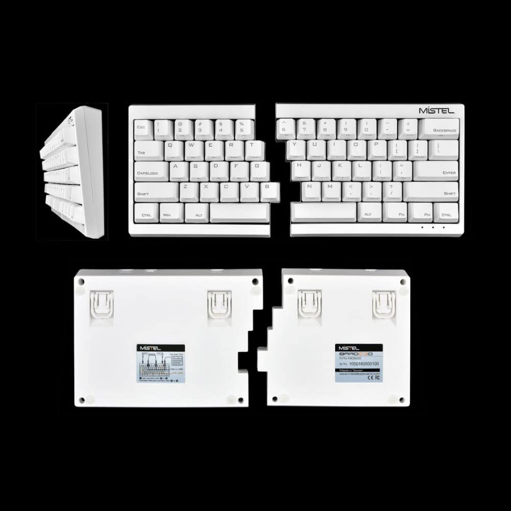 Amazon.com: Mistel MD600 Split Mechanical Keyboard with Cherry MX
