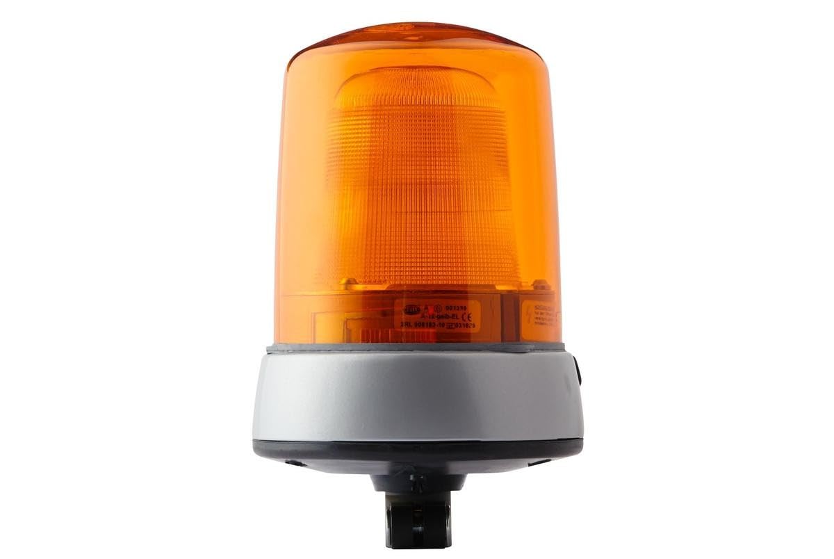 HELLA Xeno Luce identificazione lampeggiante - KLX 7000 - 12V - giallo - Bocchettone di tubo/Montaggio, esterno - 2RL 008 183-101