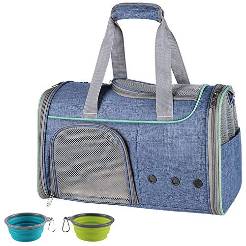 Halinfer pet carrier for cats and small dogs, cat trave…
