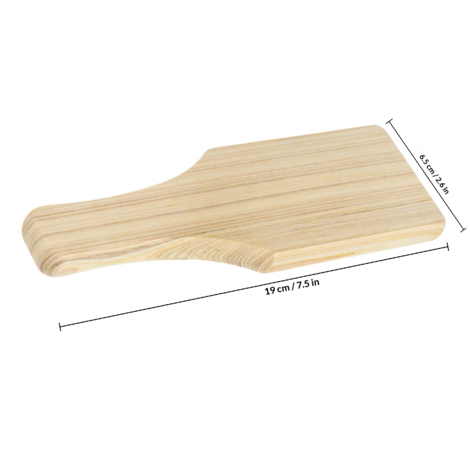 Paleta de Madera para Arcilla Paddel Cubierta de Tablero de Cerámica, Herramienta Labor-saving y Time-saving para Pottery Making Textura Clara y Superficie Suave