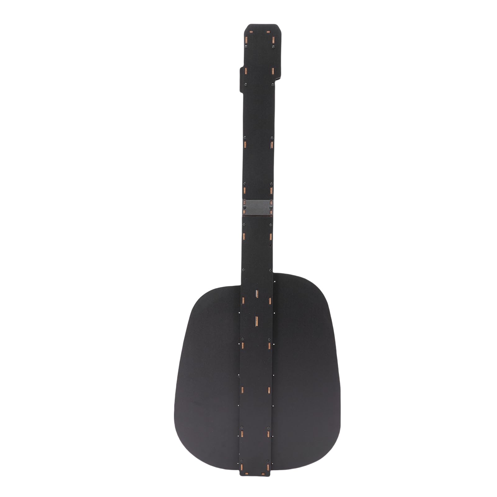 Tbest Chitarra Elettrica Portatile in Legno Senza Corde Intelligente 6 Suoni da Viaggio per Adulti e Adolescenti