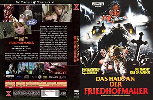 Das Haus an der Friedhofmauer – 4K Mediabook A (UHD + Blu-ray Disc + Audio CD)
