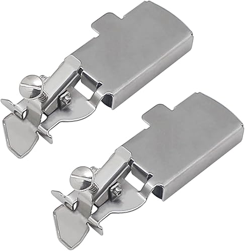 YEQIN 2 piezas de guía de costura magnética multifunción, guía de hemmer, guía de costura, guía de dobladillo para cerraduras industriales o máquina