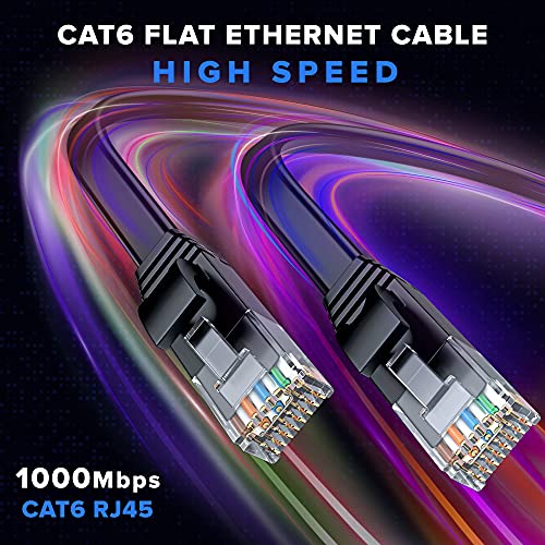 Cable Ethernet Maximm Cat6 7.62 m, pack 2 negro miniatura 6