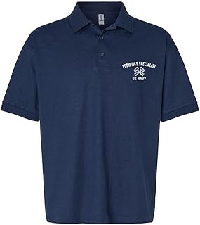 US Navy Logistics Specialist Polo Shirt Officially Licensed