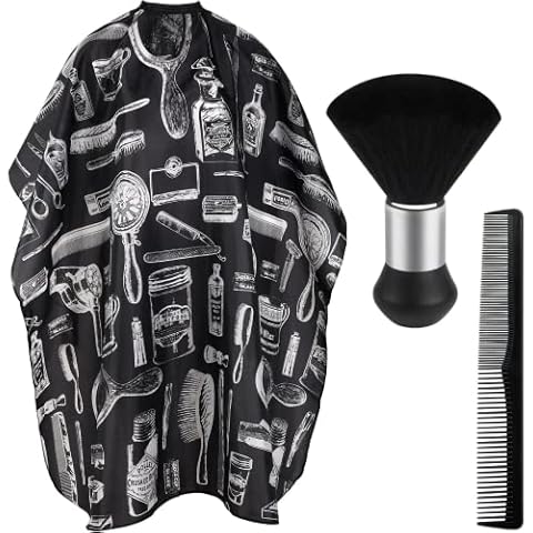 JANYUN Professioneller Friseurumhang, Wasserdicht Haarschneideumhang Cover