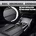 New Upgrade Center Console Armrest lid Cover Compatible with 2007-2013 Silverado Tahoe Suburba Avalanche Sierra Yukon XL Arm rest Center Console Cover Lid, Durable materials, Replac OE 15217111, Black