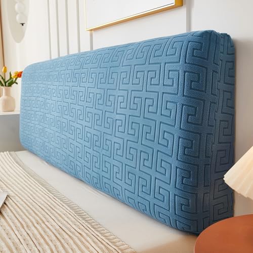 Blissio Funda para cabecero de cama, elástica, cubierta para cabecero de cama, funda protectora a prueba de polvo, para Headboard for Bed (150 cm)