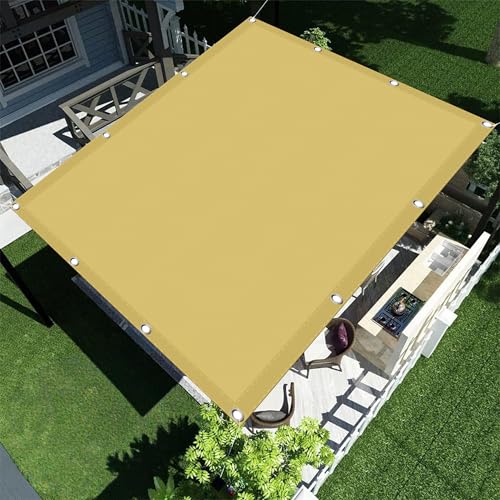 Voile d'ombrage auvent imperméable résistant à l'eau extérieur 1.2x8m - 2