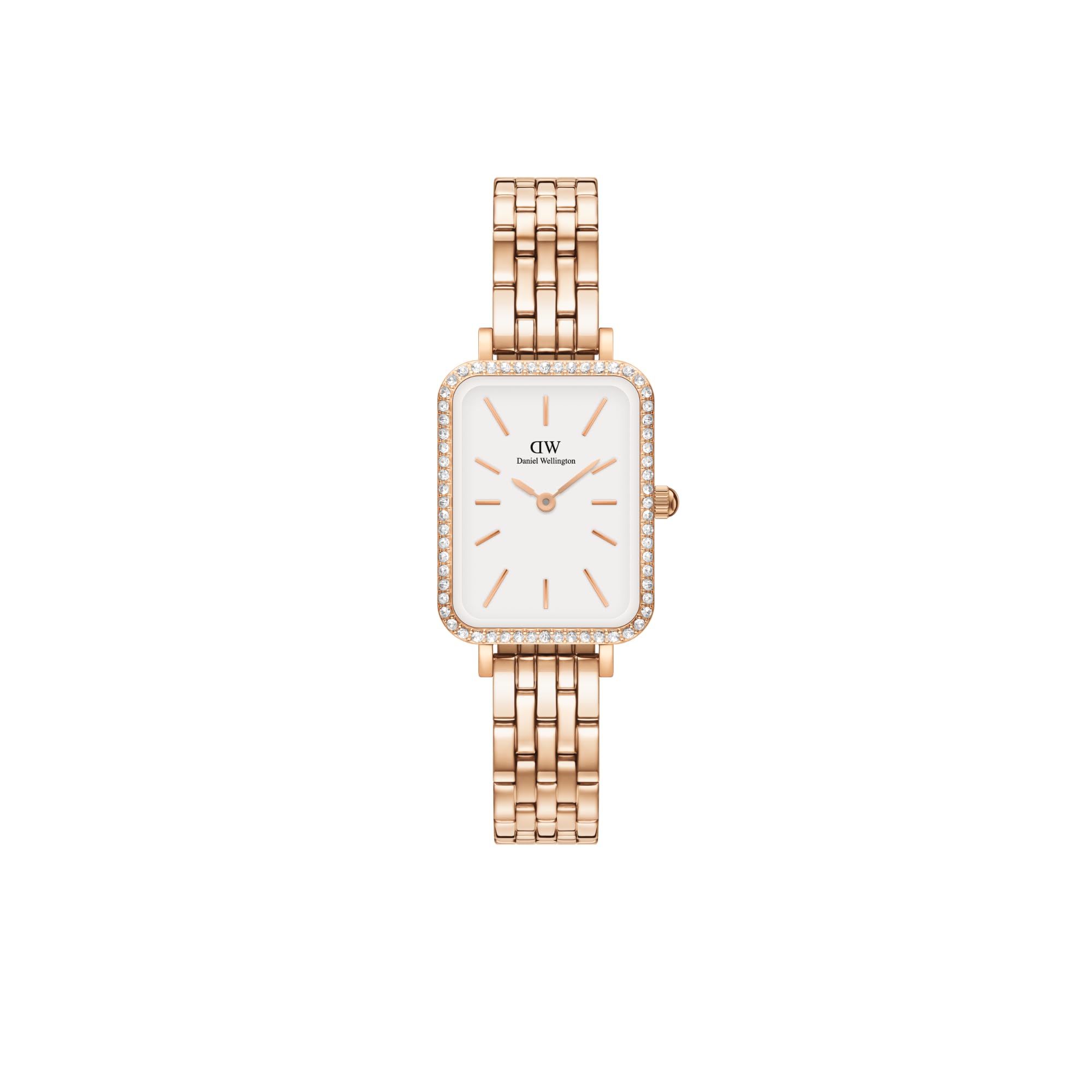 Daniel Wellington Women Analogue White Square Dial Watch- DW00100672K (B0CNH25FHX) Amazon Price History, Amazon Price Tracker