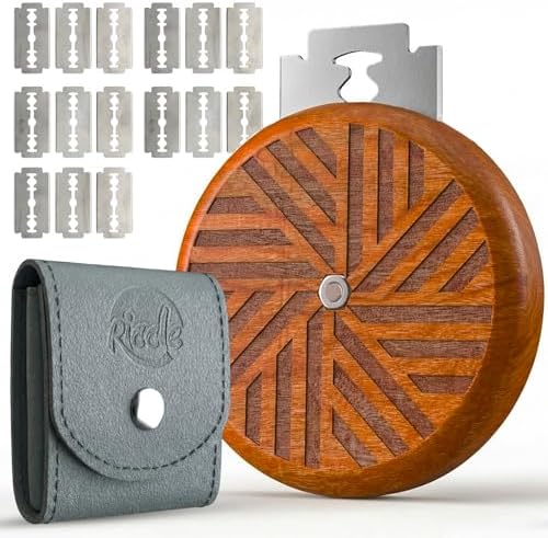 RICCLE UFO Wooden Bread Lame Slashing Tool, Dough Scoring Knife w...