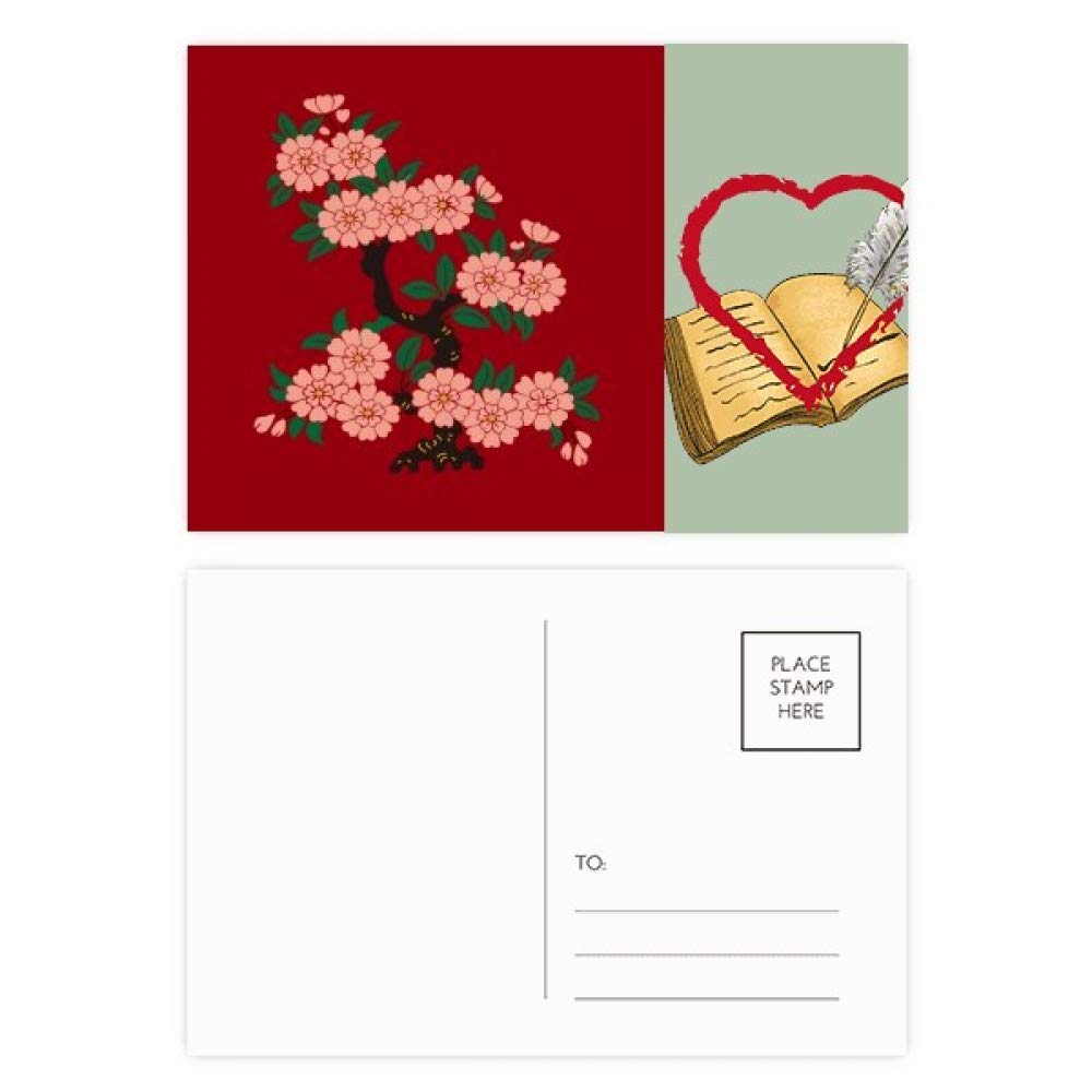 Lot de 20 cartes postales Painting Culture Flower Art Deco - Cadeau de remerciement
