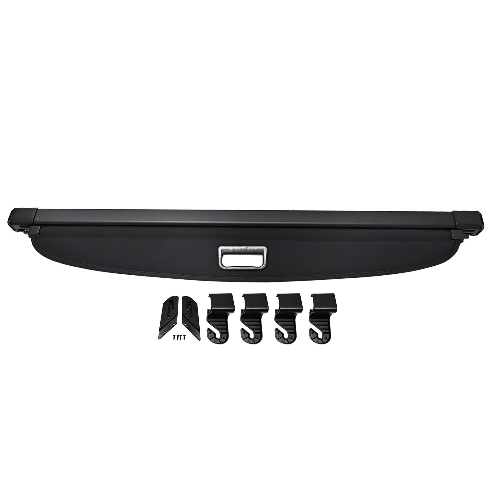 Hutablage Kofferraumabdeckung Laderaumabdeckung Gepäckraumabdeckung Abdeckrollo Schwarz Kompatibel mit Ford Kuga MK3 III DFK ab 2019