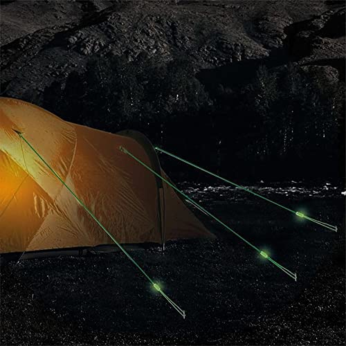 4 x 4m Abspannseile Fluoreszierend Zeltleine Abspannleine Zeltschnur Spannleine QZPDECD224 – Bild 3