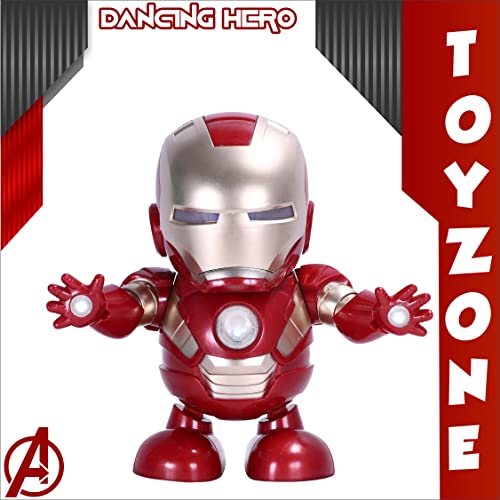 Image of Toyzone Dance Hero-21544 | Electronic Toy | Dancing Hero | Musical Toys | Music with Dance Movement | Battery Operated Toy | Light & Music | Age 12+ Months