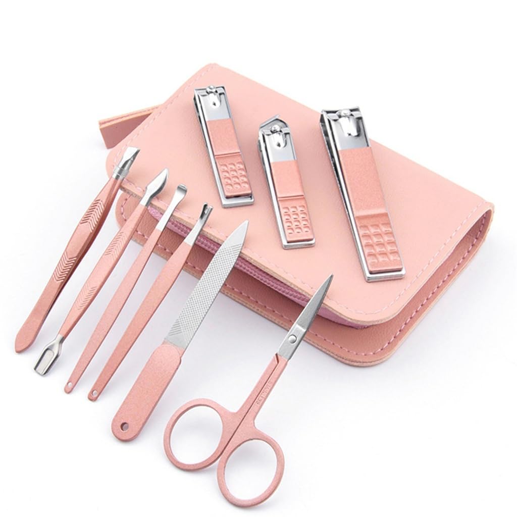 Set per Manicure in Acciaio Inossidabile, Strumenti di Bellezza, tagliaunghie, tagliaunghie, Manicure,