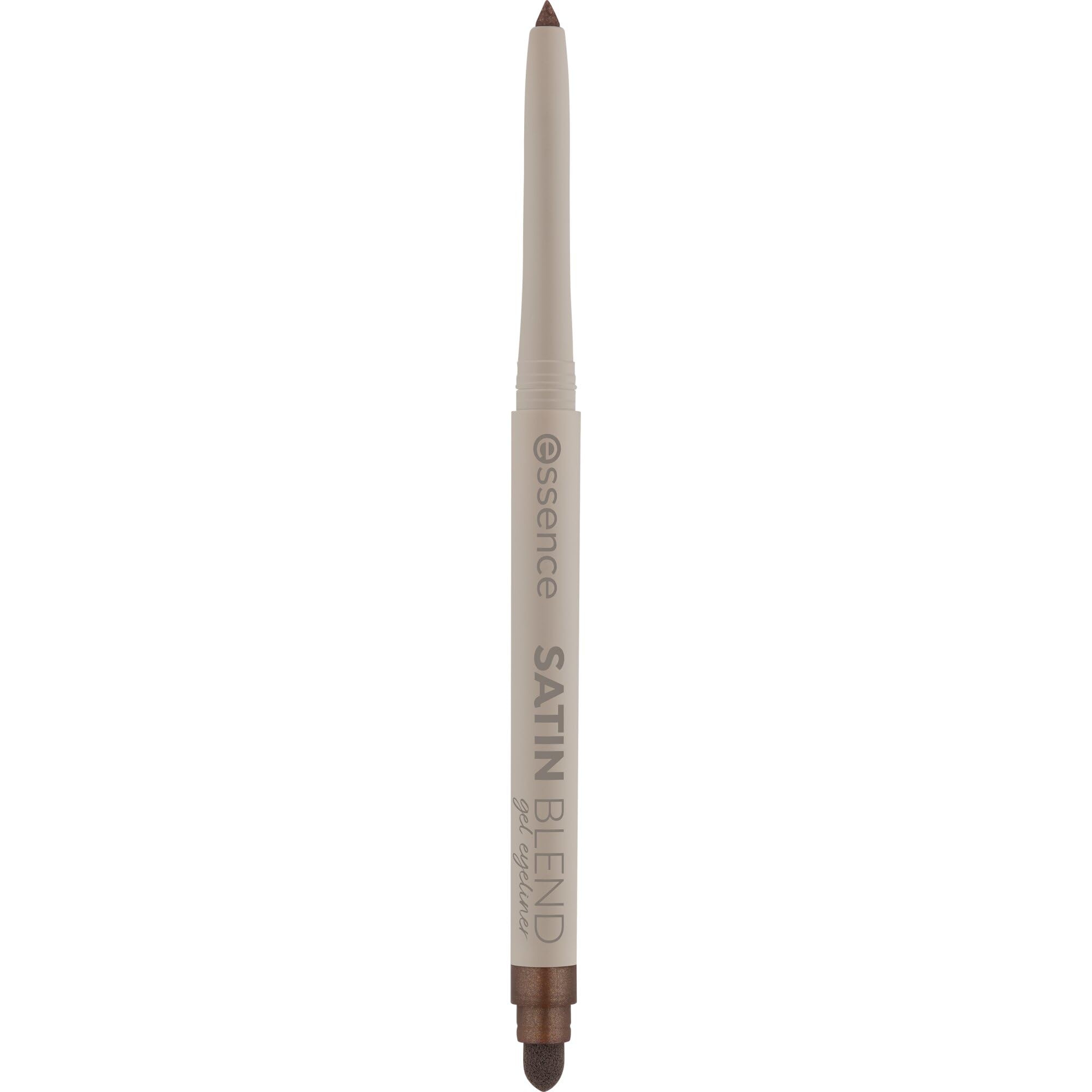 Essence Cosmetics 03 Bronzed Shimmer Essence Satin Blend Gel Eyeliner, Nr. 03, Braun, Langanhaltend, Hochpigmentiert, Schimmernd, Vegan, Wasserfest, Ohne Mikroplastikpartikel, Nanopartikel Frei, 1Er Pack (0.22G)