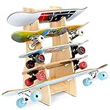 Floor Skateboard Rack - Skateboard Storage-Skateboard Organizer | Skateboard Tool Storage -...