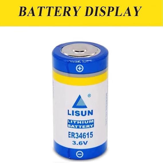 (2-Pack) ER34615 3.6v 19000mah Size D Lithium Battery for Multipurpose PLC Programmer, ER34615 Battery
