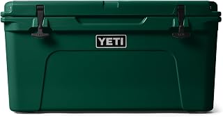 YETI Tundra 65 Cooler: Bear-Resistant PermaFrost Insulation, 82 Can Capacity, Rotomolded Durability - 4.7 Stars