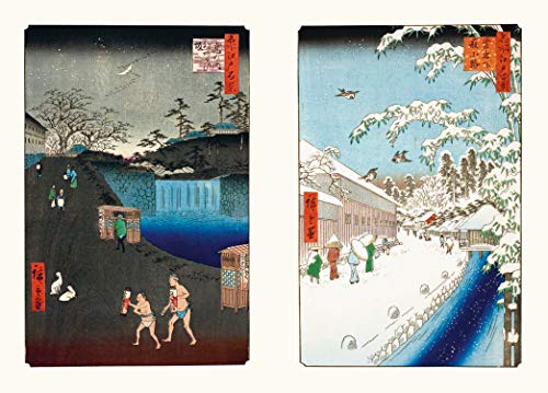 Hiroshige Cento vedute di Edo cadeau idéal pour passionné