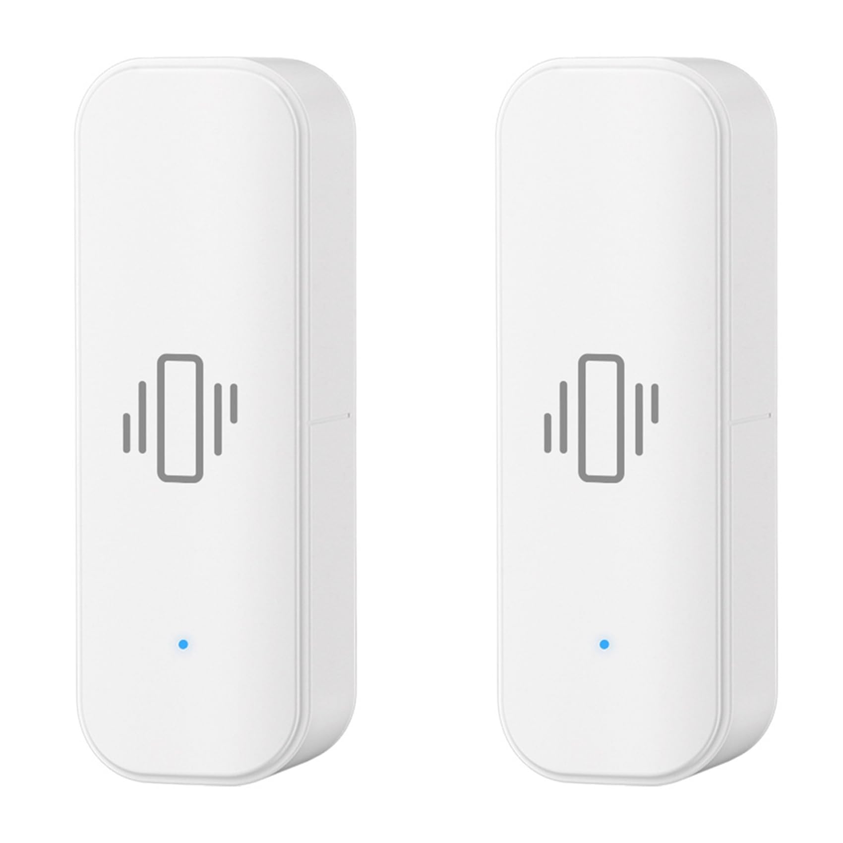 2X Tuya Smart Vibration Sensor ZigBee Tuya Sensor Monitor App Control Security Protection Zigbee Sensor
