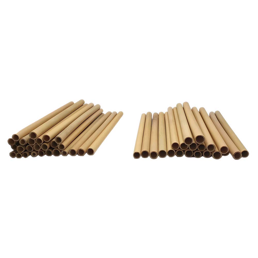 VIE Gourmet Bamboo Straws, 22cm, 50 pcs