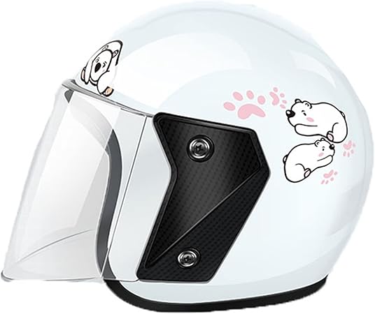 Amazon ヘルメット 原付 バイク用 可愛い ハーフ 半帽 春夏 バッテリかー スムーズ パンダ柄 兎 クマ シールド付き レディース メンズ Uv 紫外線カット 防霧 Pcレンズ 速乾性 耐衝撃性 Abs素材 通勤通学 赤 ピンク 黒 白 半帽 車 バイク Amazon ヘルメット 原付 バイク用 可愛い ハーフ 半帽 春夏 バッテリかー スムーズ パンダ柄 兎 クマ シールド付き レディース メンズ Uv 紫外線カット 防霧 Pcレンズ 速乾性 耐衝撃性 Abs素材 通勤通学 赤 ピンク 黒 白 半帽 車 バイク