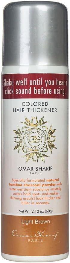 Omar Sharif Colored Hair Thickener #4 Light Brown (60g/2.12oz)