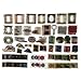 Esweny 200PCS Vintage Scrapbooking Supplies Kit for Journaling, Junk Journal Planners Aesthetic Cottagecore Room Decor Wall Art Collage Album(Artistic)