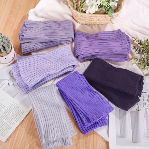 Image of Sintege 6 Pairs Leg Warmers for Girls Women