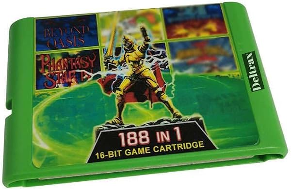 Deltrax Retro Super Games Cartridge with 188 Titles