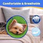 Soft Dog Cone Collar to Stop Licking After Surgery, Comfy Dog Cone Alternative for Large Medium Small Dogs/Cats, Adjustable Washable E-Collar for Spay Neuter Recovery and Neck Protection - Image 2