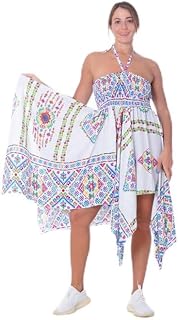 Bebo Women's Triangle Cup Dress Free Size White