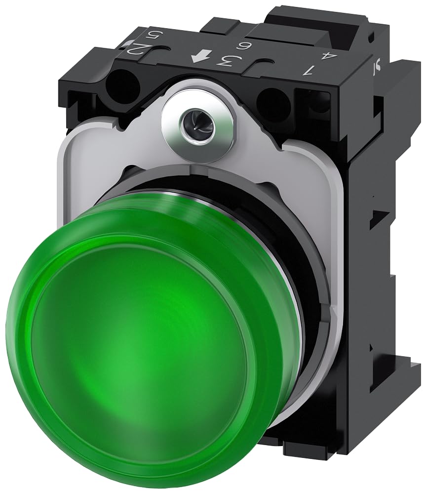 Siemens Sirius ATC lampe signalisation verte LED 24 V sans vis