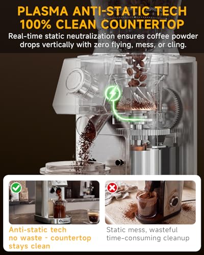 IAGREEA Conical Burr Grinder