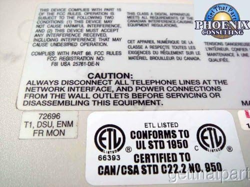 72696 DataSmart 696 T1 1.544 Mbps DSU CSU Modem