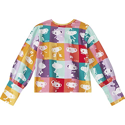 Lilica Blusa Ml Manga Balone 10112370 (Colorida)