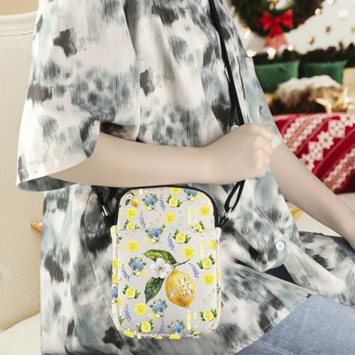 WCGXKO Italian Gift Italian Lemon Gift Positano Delicious Italian Lemon Crossbody Bag4