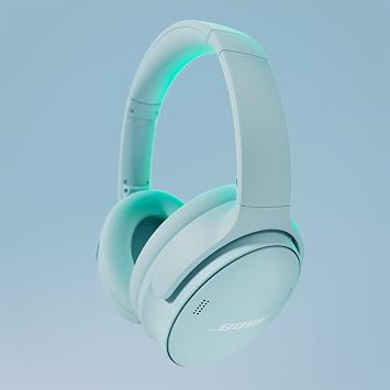 Bose (Certified Renewed) QuietComfort Headphones, Moonstone Blue