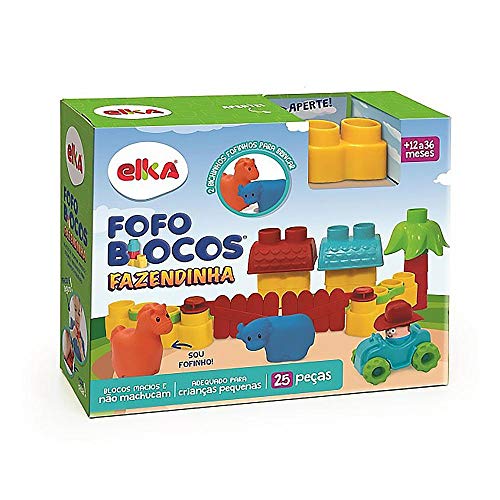Fofo Blocos Fazendinha, Elka, Colorido