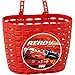 alles-meine.de GmbH Fahrradkorb / Korb - Disney Cars - Auto - Lightning McQueen - mit Befestigung für Lenker vorne - Fahrrad Kinder - Mädchen Jungen - Bastkorb - universal auch f..