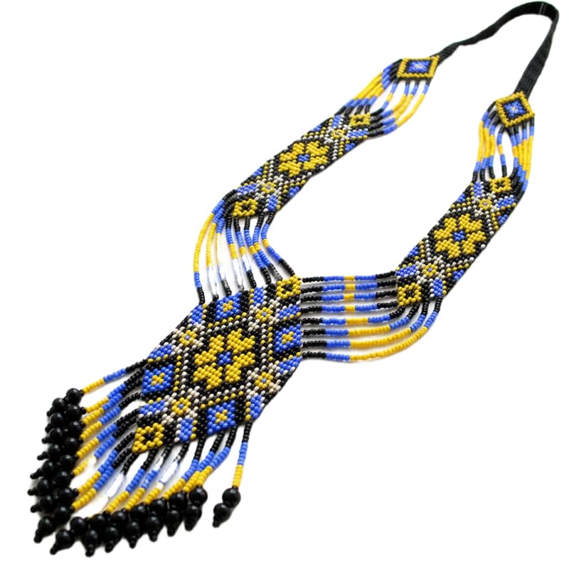 Collier ukrainien Gerdan idée cadeau bijou artisanal unique