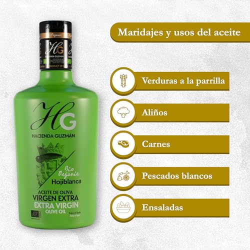 Aceite de oliva extra virgen Hacienda Guzman 500 mL miniatura 3