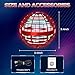 2025 Flying Orb Ball Toy - Christmas Cool Novelty Gift Hover Ball Galaxy Boomerang Hand Drone Magic Floating Ball Orbit Mini Outdoor Fidget Toy Stocking Stuffer for Kids Boys Girls Teens - (Red)