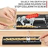 Pocket Hole Jig, Adjustable Jig Pocket Hole System, Woodworking Tools for Strong Joints, Adjustable Drill Guides for Materials 12-42mm Thick (HJ01 PRO)