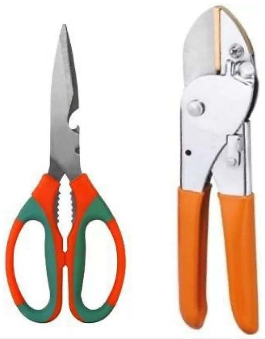 AGT Pruner Cutter Scissor Set - Grass Leaf Cutter For Lawn Garden Tool Kit (2 Tools) (B0BMTMXJLC) Amazon Price History, Amazon Price Tracker